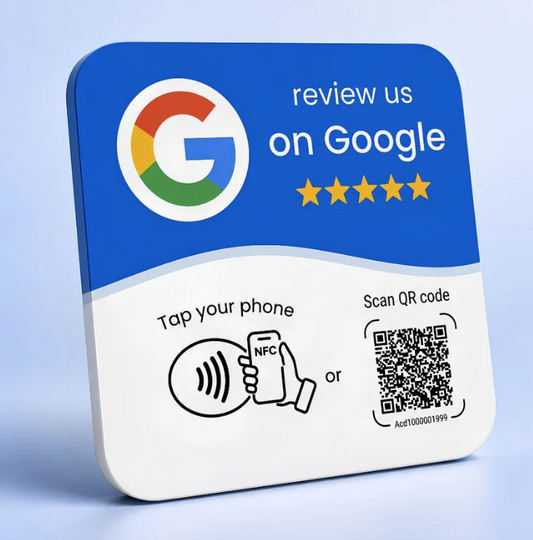 Placa de Reseñas de Google