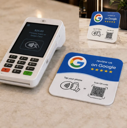 Placa de Google Reviews